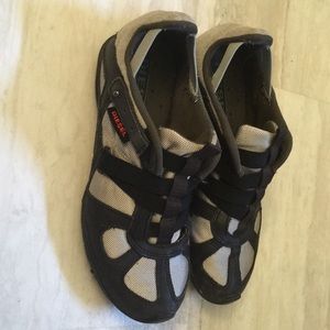 Black/Grey Diesel Slip on Sneakers Sz 6.5